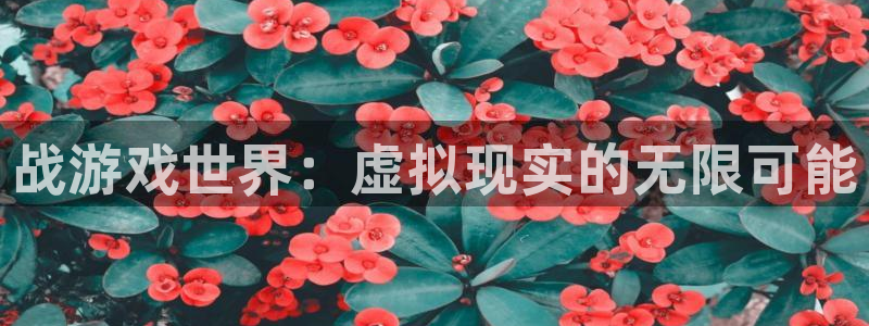 彩虹多多app极速版下载：战游戏世界：虚拟现实的无限可能