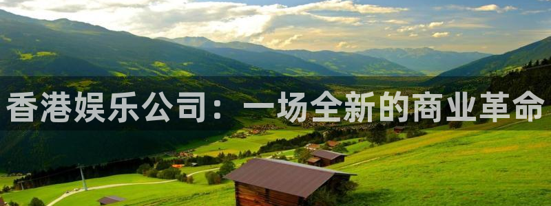 彩虹多多免费下载：香港娱乐公司：一场全新的商业革命